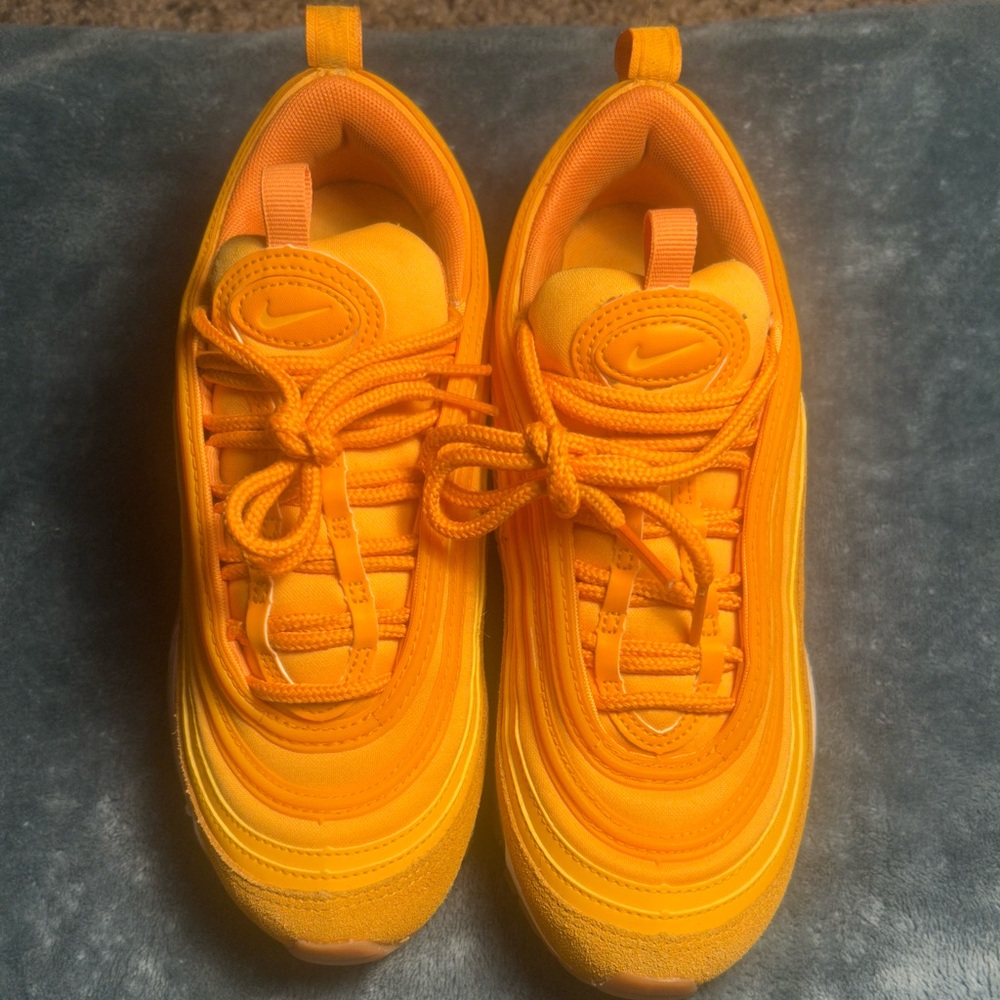 Nike Kids Vibrant Orange Sneakers